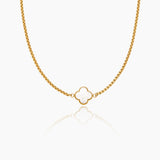 Pearl Clover Necklace