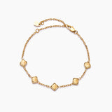 Mini Sunburst Clover Bracelet