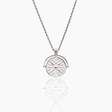 Compass Medallion Necklace